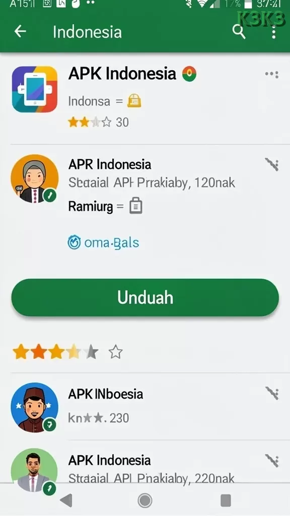 Cuplikan layar DEWANUSA — aktivitas