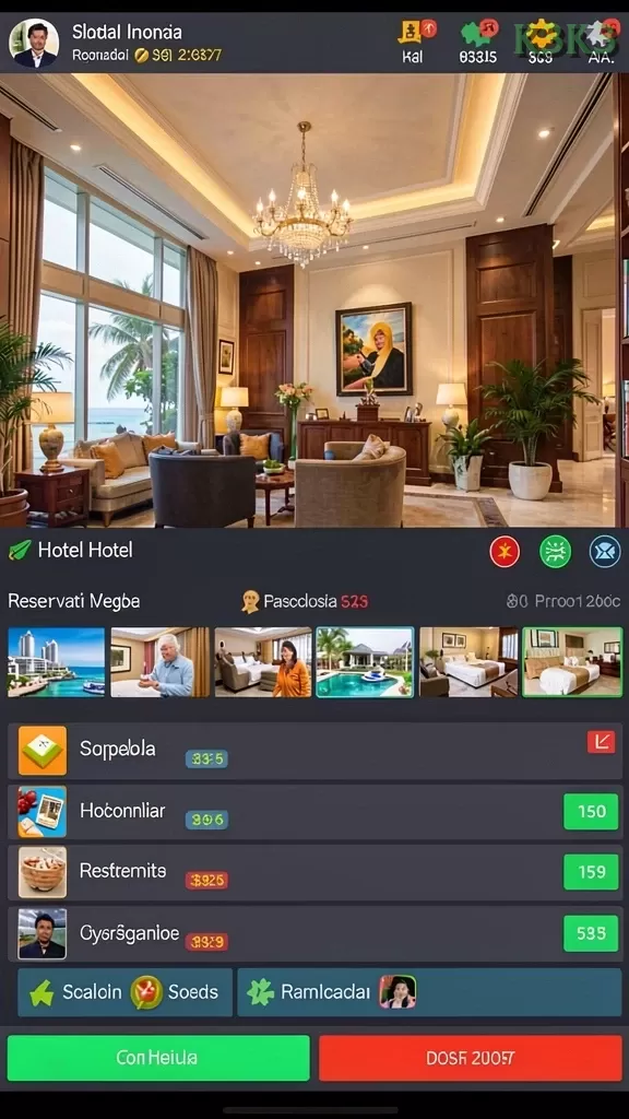 Cuplikan layar KINGDOMTOTO — halaman utama